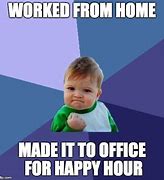 Image result for Happy Hour Meme Work