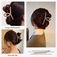 Image result for Rubber Coated Hair Clips