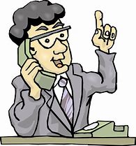 Image result for Cartoon Answering Phone
