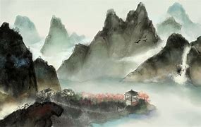 Image result for 山水画壁纸