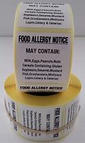 Image result for Food Allergy Labels