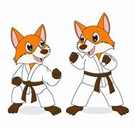 Image result for Fox Doing Martial Arts Art