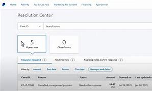 Image result for How to Go to the Resolution Center On PayPal with an iPhone
