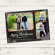 Image result for Christmas Cards That Hold a 4X6 Photo