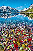 Image result for Glacier National Park Colored Rocks