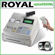 Image result for Royal Cash Register with Barcode Scanner