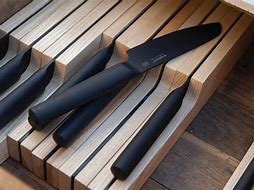 Image result for Black Kitchen Knife