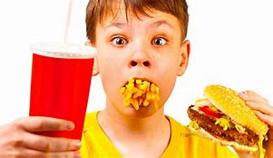 Image result for People Eating Junk Food