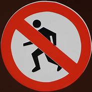 Image result for Do Not Run Sign