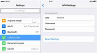 Image result for Change APN Settings iPhone