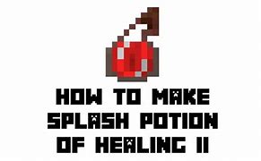 Image result for How to Make Healing Potion Minecraft