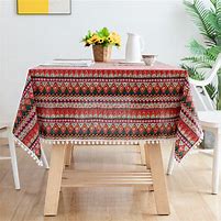 Image result for Bohemian Tablecloth