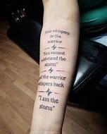 Image result for Inspirational Quote Tattoos