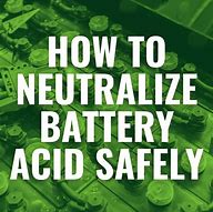 Image result for Battery Acid Injury