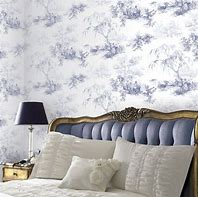 Image result for Blue and Gold Bedroom Wallpaper