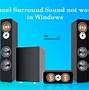 Image result for How to Fix Surround Sound
