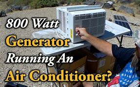 Image result for Generator Run Air Conditioner