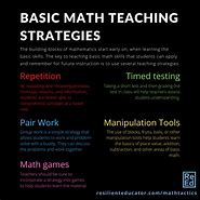 Image result for Math Teaching Strategies