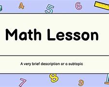 Image result for Mathematics Template