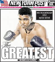 Image result for Muhammad Ali Newspaper Article