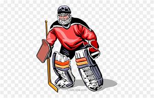 Image result for Ice Hockey Goalie Clip Art