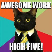 Image result for We Are Awesome Dorks High Five Meme