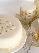 Image result for White Christmas Cake