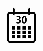 Image result for 30-Day Calendar Starting Today Printable