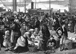 Image result for Irish Immigrant Ships 1850