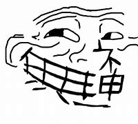 Image result for Trollface Black Background