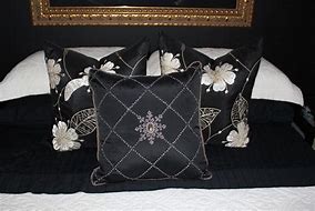 Image result for Black and Cream Pillows