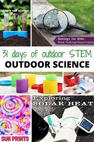 Image result for Preschool Outdoor Science Activities