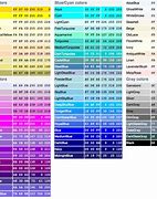 Image result for Web Design Color Chart