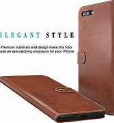 Image result for 7 Genuine Leather iPhone Case Plus Wallet