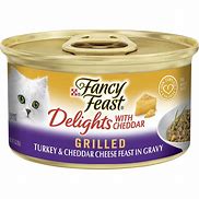 Image result for Fancy Feast Cat Food Cheese