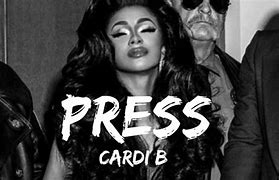 Image result for Cardi B Press Single Cover
