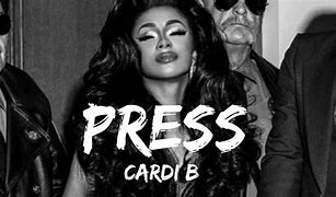 Image result for Cardi B Press Single Cover Art