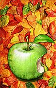 Image result for Fall Leaves and Apple's