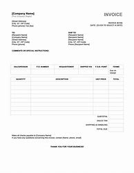 Image result for Invoicing Template
