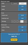 Image result for Carpet Replacement Calculator