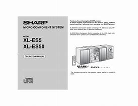 Image result for Sharp XL Dk255 Owner's Manual