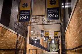 Image result for North Tunnel Notre Dame Stadium