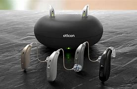 Image result for rechargeable hearing aids bluetooth