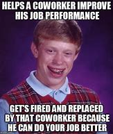 Image result for Co-Worker Fired Meme