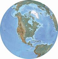 Image result for United States On Globe