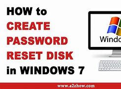 Image result for Create Password Reset Disk