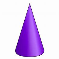 Image result for Transparent 3D Tall Cone On Its Side