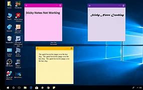 Image result for Add Sticky Note to Desktop