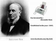 Image result for Alexander Bain Inventor