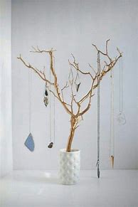 Image result for DIY Necklace Holder Tree Branch